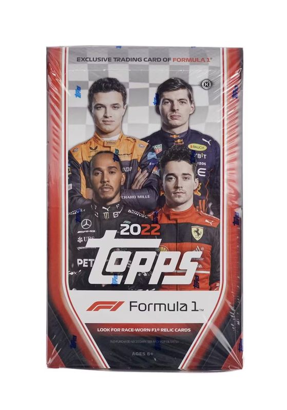 2022 Topps F1 Formula 1 Racing Hobby Box