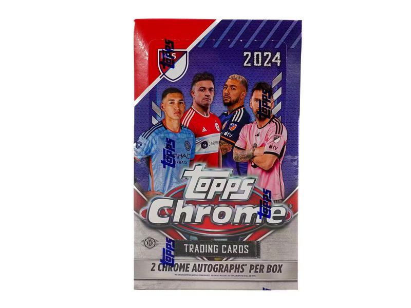 2024 Topps Chrome MLS Major League Soccer Hobby Box