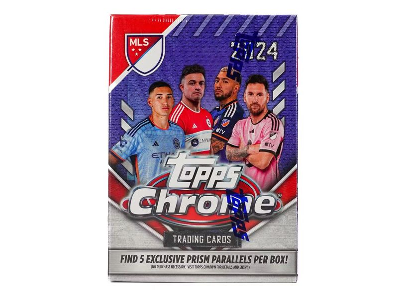 2024 Topps Chrome MLS Major League Soccer Blaster Box