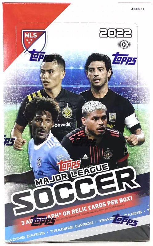 2022 Topps MLS Soccer Hobby Box