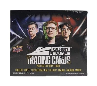 2021 Upper Deck Call of Duty League Hobby Box