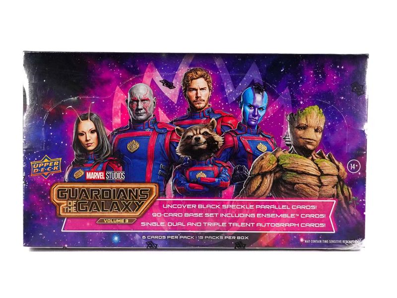 2024 Upper Deck Marvel Studios: Guardians of the Galaxy Volume 3 Hobby Box
