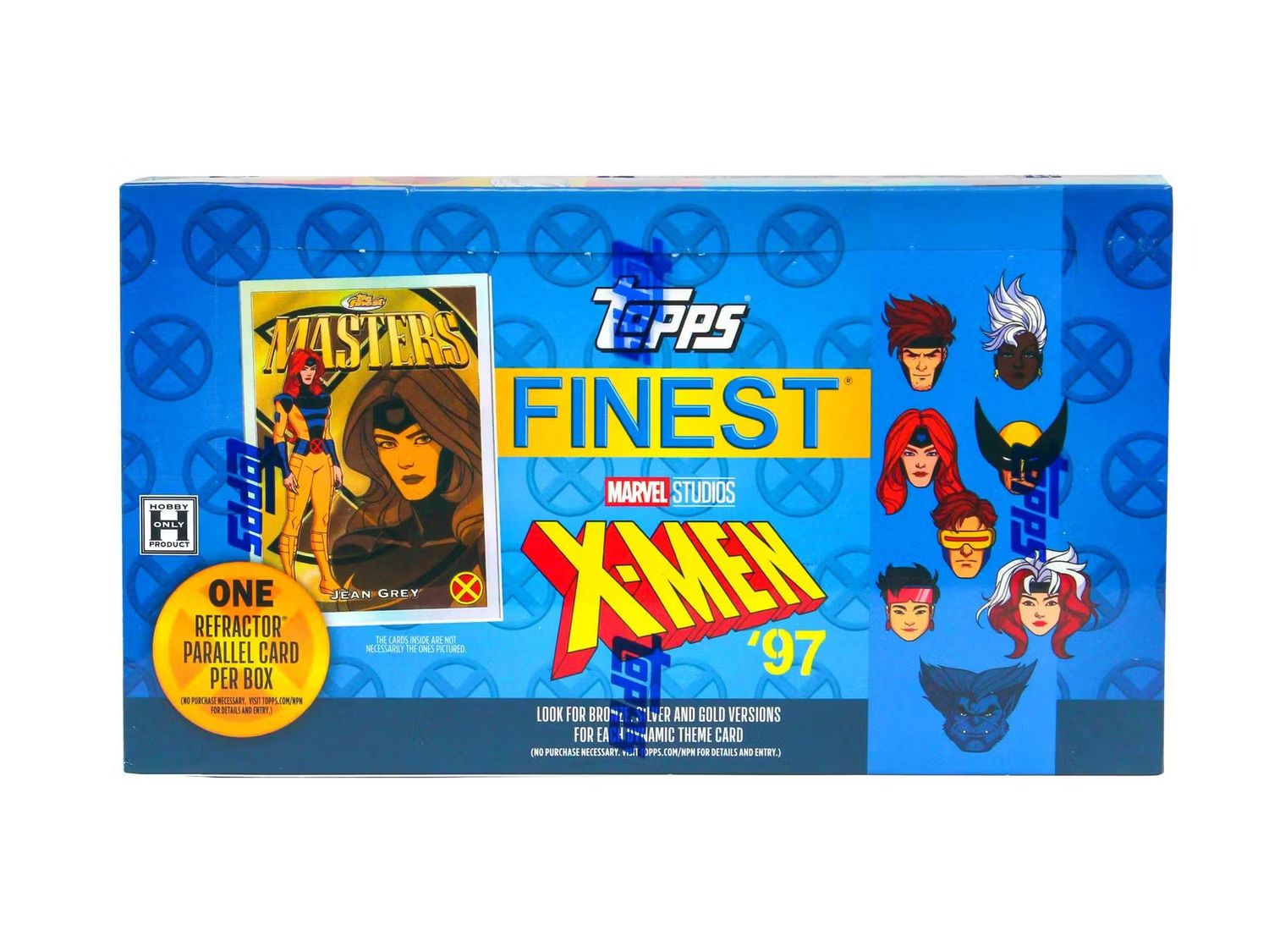 2025 Topps Finest Marvel Studios: X-Men &#39;97 Hobby Box