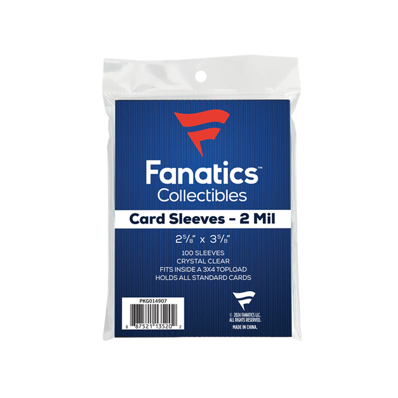 Fanatics Card Sleeves 100ct.