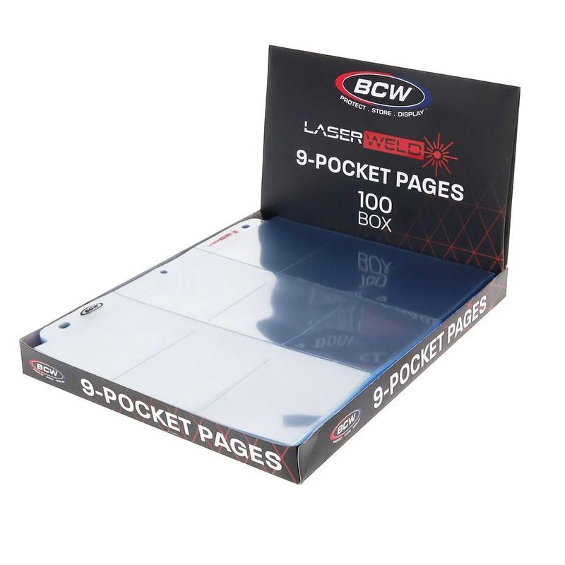 BCW 9-Pocket Pages 100ct.