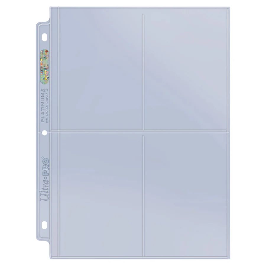 UltraPRO 4-Pocket Pages [3.5x5.25] 100ct.