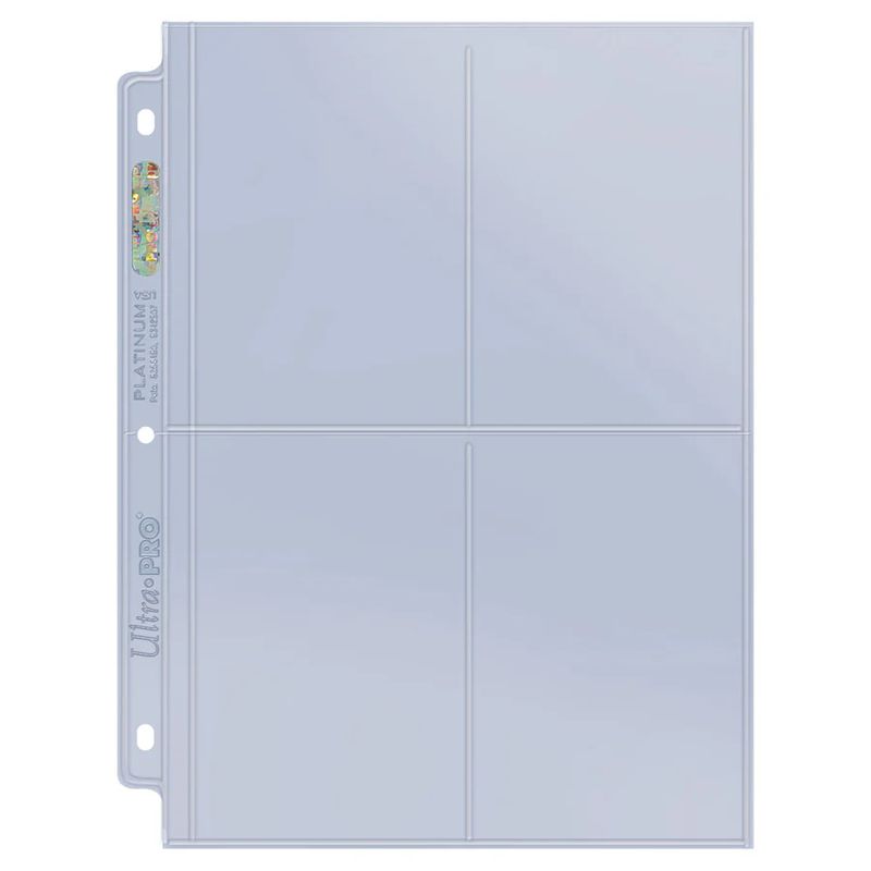 UltraPRO 4-Pocket Pages [3.5x5.25] 100ct.