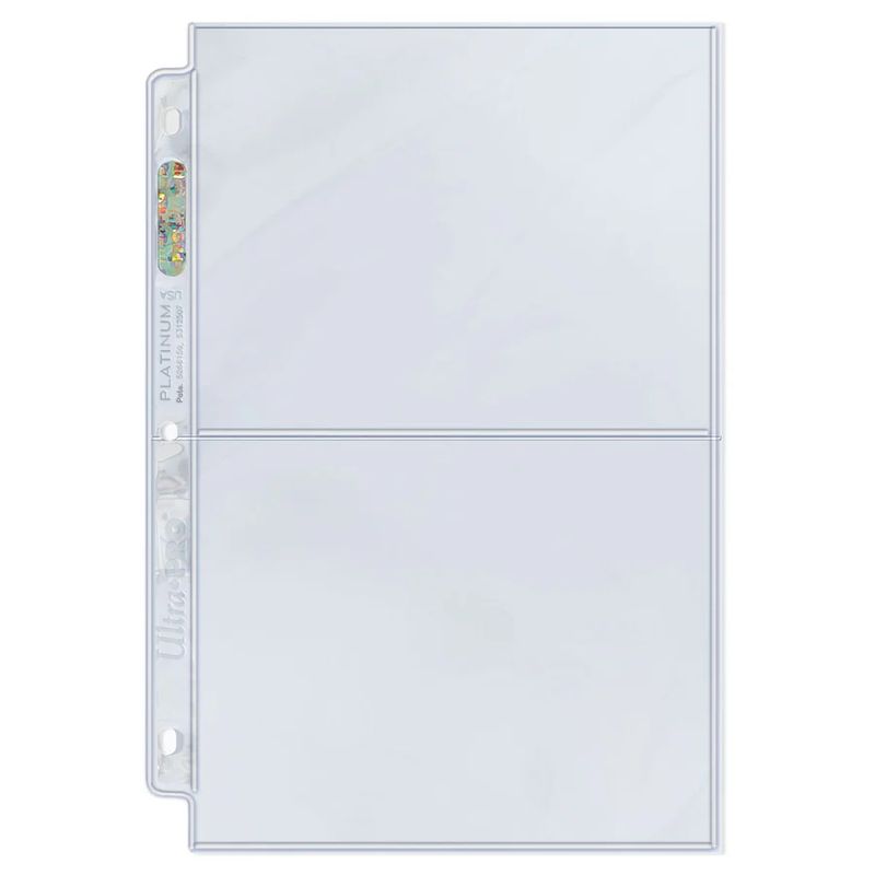 UltraPRO 2-Pocket Pages [5x7] 100ct.