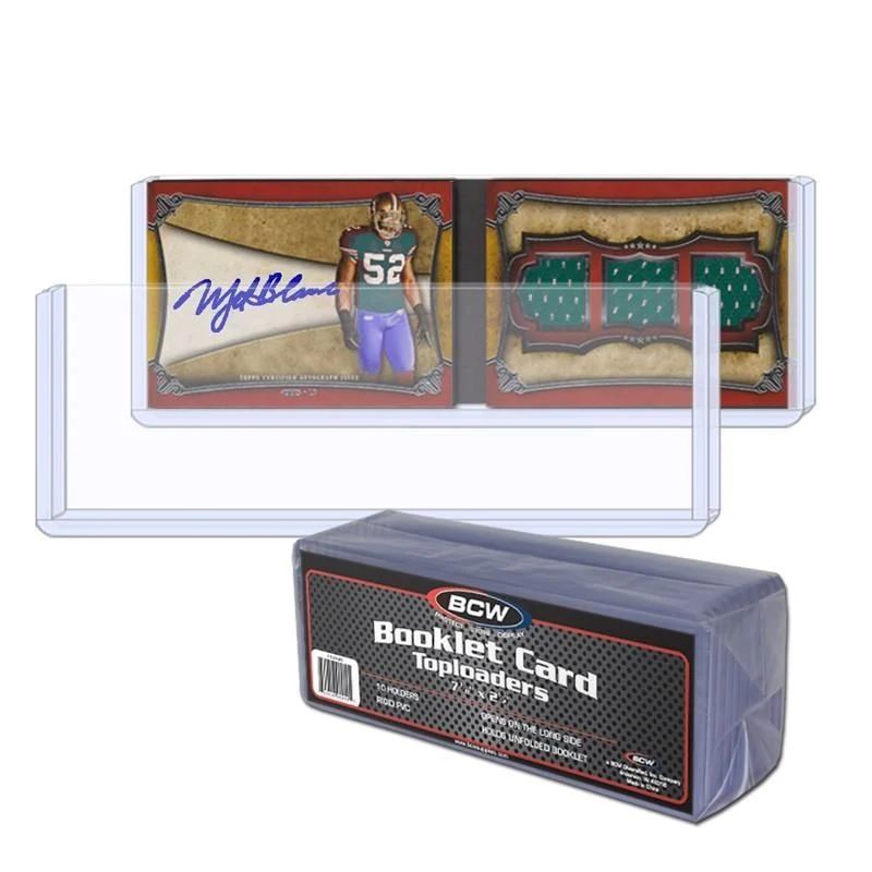 BCW Horizontal Booklet Card Toploaders 10ct.
