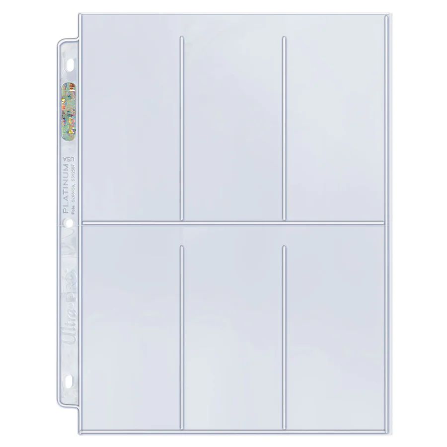 UltraPRO 6-Pocket Pages [2.5x5.25] 100ct.
