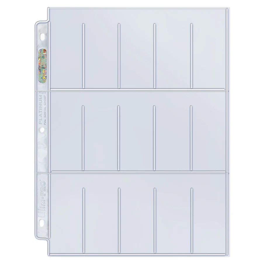 UltraPRO 15-Pocket Pages [1.5x2.5] 100ct.