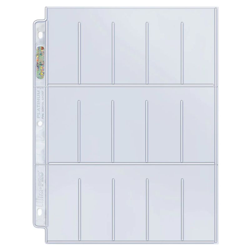UltraPRO 15-Pocket Pages [1.5x2.5] 100ct.
