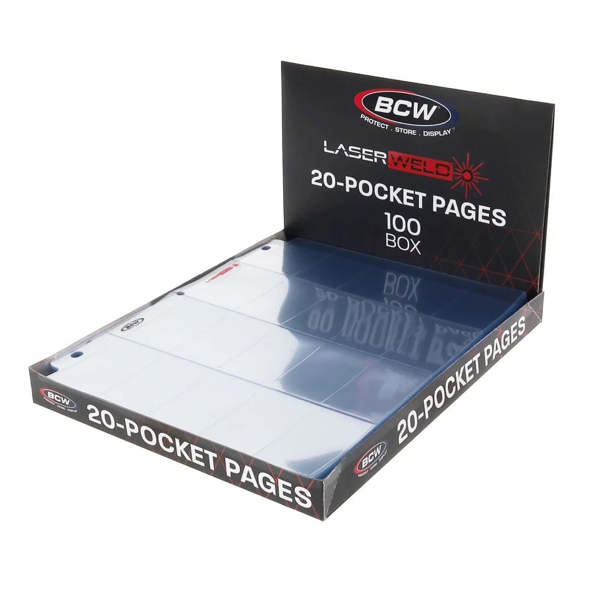 BCW 20-Pocket Pages [1.625x2.75] 100ct.