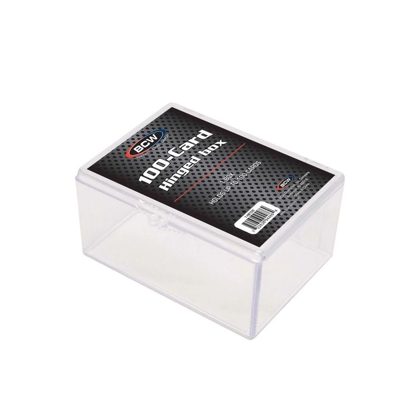 BCW 100-Card Hinged Box