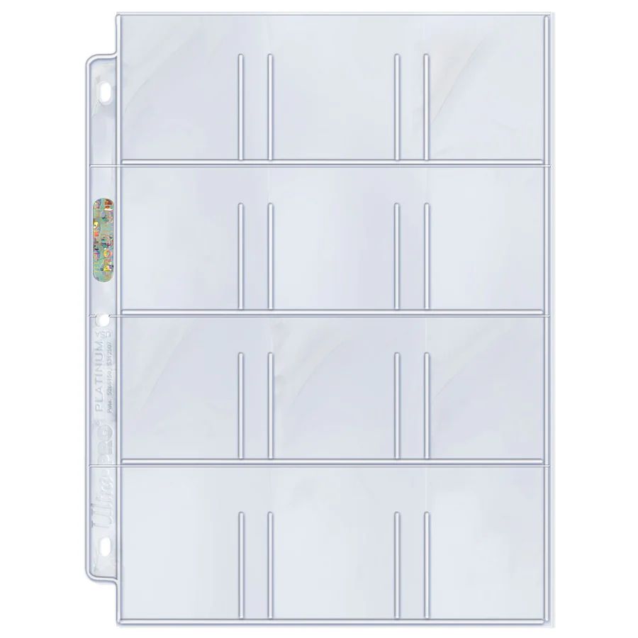 UltraPRO 12-Pocket Pages [2.25x2.5] 100ct.