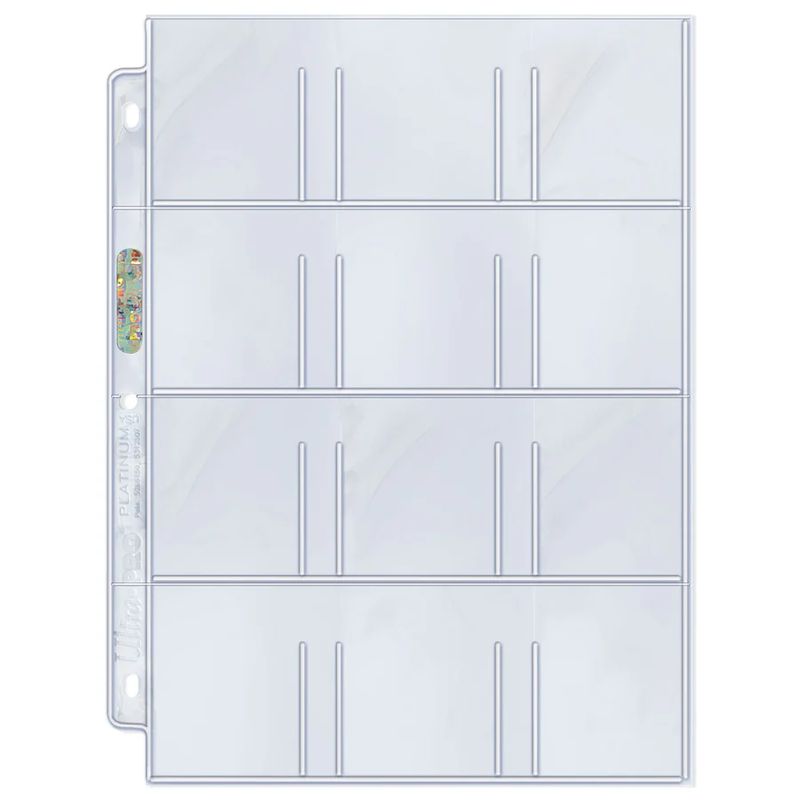UltraPRO 12-Pocket Pages [2.25x2.5] 100ct.