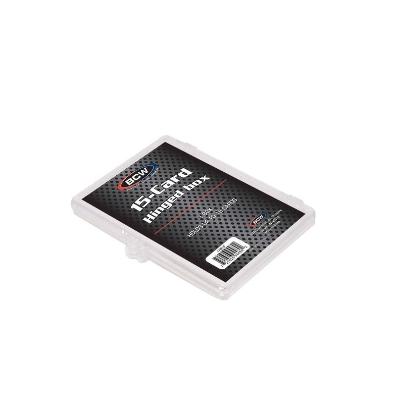 BCW 15-Card Hinged Box