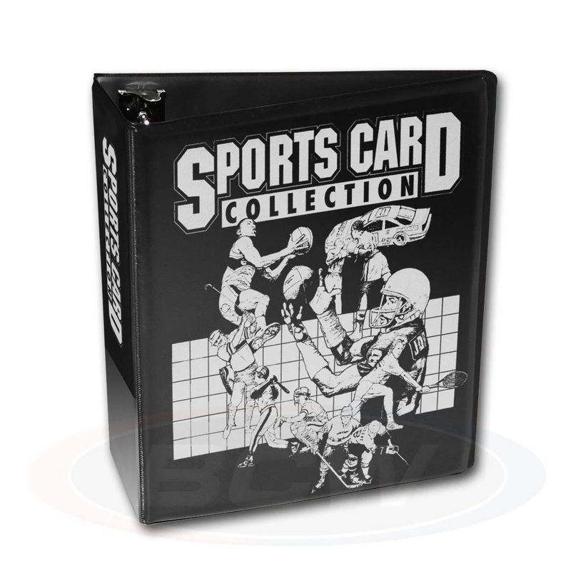 BCW 3&quot; Black Album Sports Card Collection