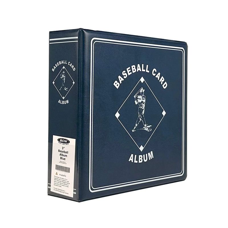 BCW 3&quot; Blue Album Baseball