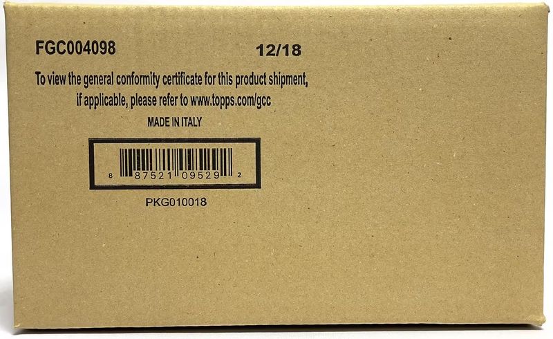 2020-21 Topps Chrome Bundesliga Soccer Hobby 12-Box Case