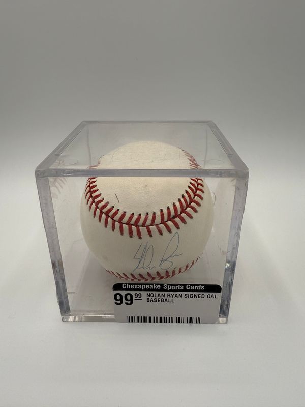 Nolan Ryan Signed OAL Baseball
