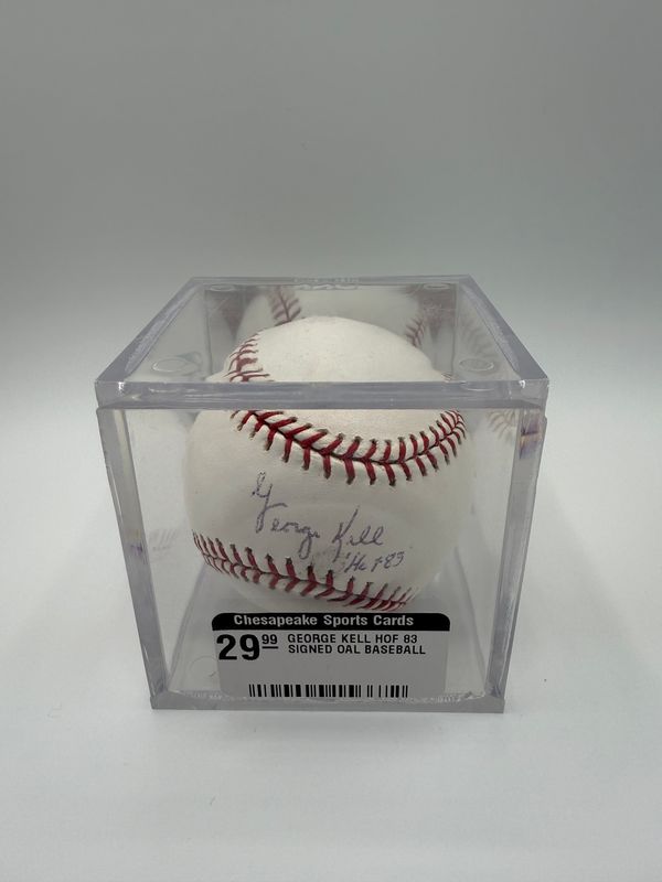 George Kell Signed OAL Baseball “HOF 83” Inscribed