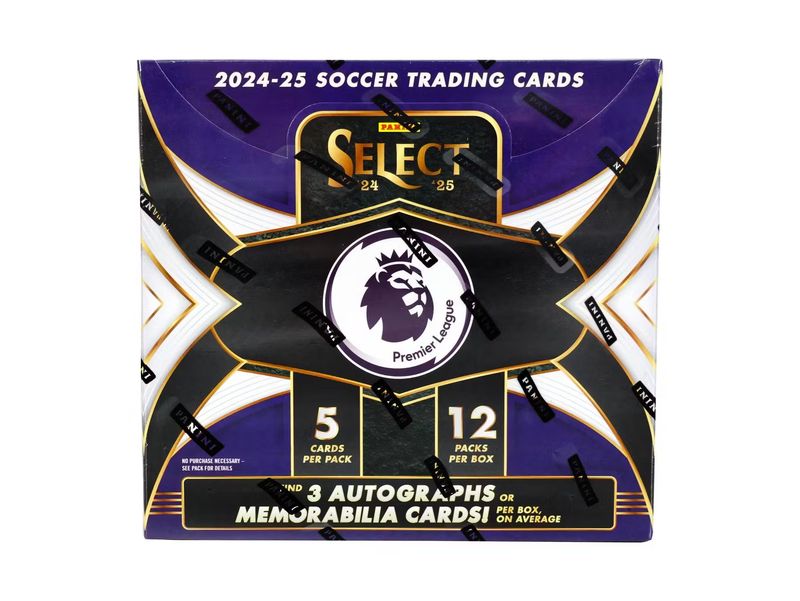 2024-25 Panini Select Premier League EPL Soccer Hobby Box
