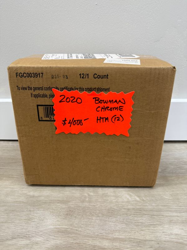 2020 Bowman Chrome Baseball HTA Choice Hobby 12-Box Case [Topps Direct]