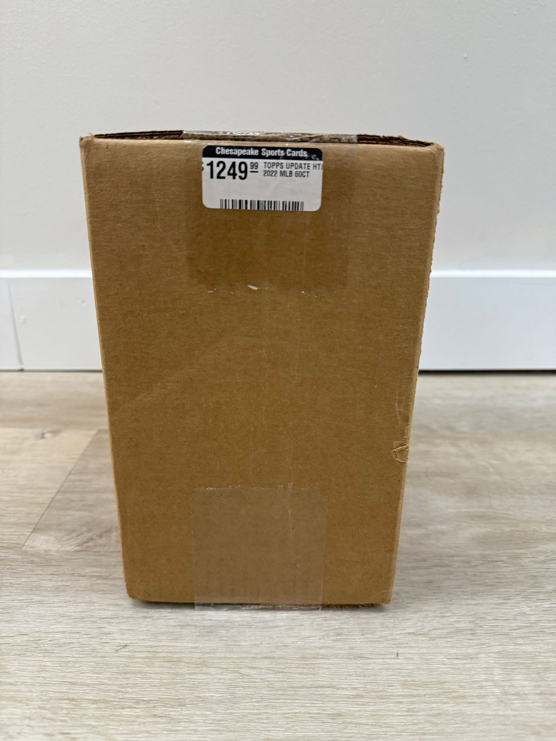 2022 Topps Update Series Baseball Hobby Jumbo 6-Box Case