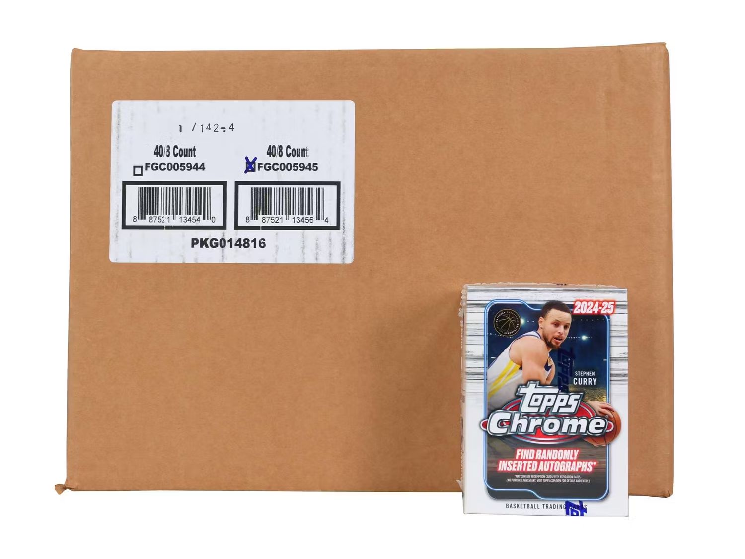 2024-25 Topps Chrome Basketball Value Blaster 40-Box Case [Topps Direct]