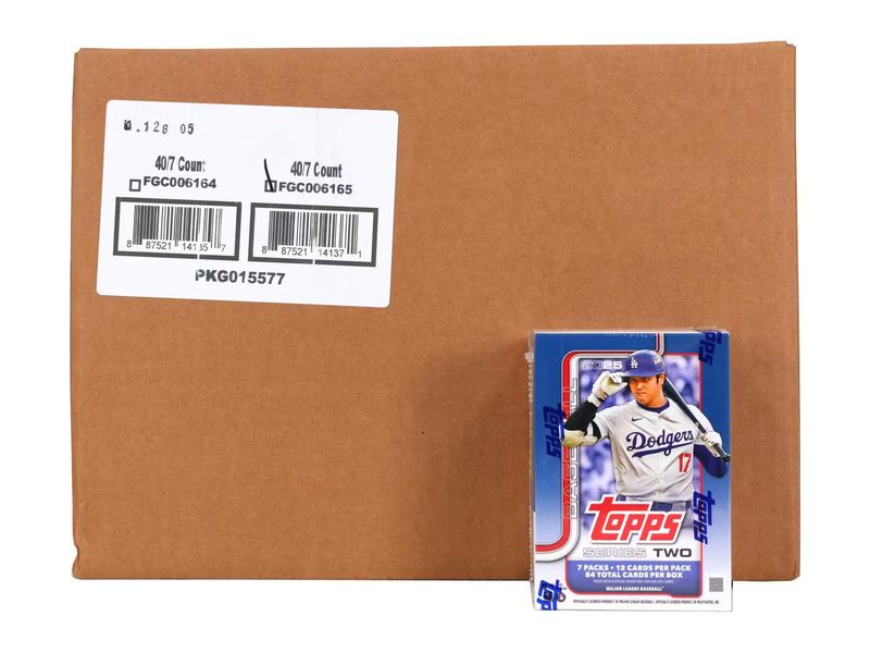 2025 Topps Series 2 Baseball Value Blaster 40-Box Case [Topps Direct]