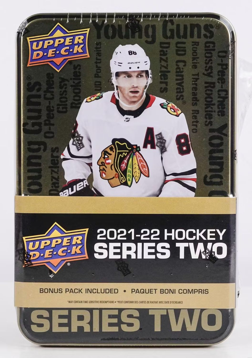 2021-22 Upper Deck Series 2 Hockey Retail Tin