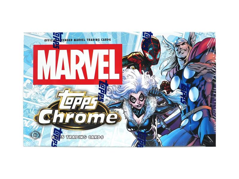 2025 Topps Chrome Marvel Hobby Box