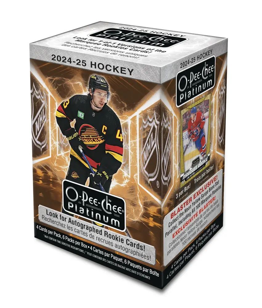 2024-25 Upper Deck O-Pee-Chee Platinum Hockey Blaster Box