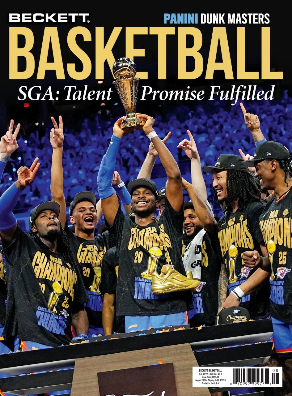 Beckett Basketball Print Monthly Magazine