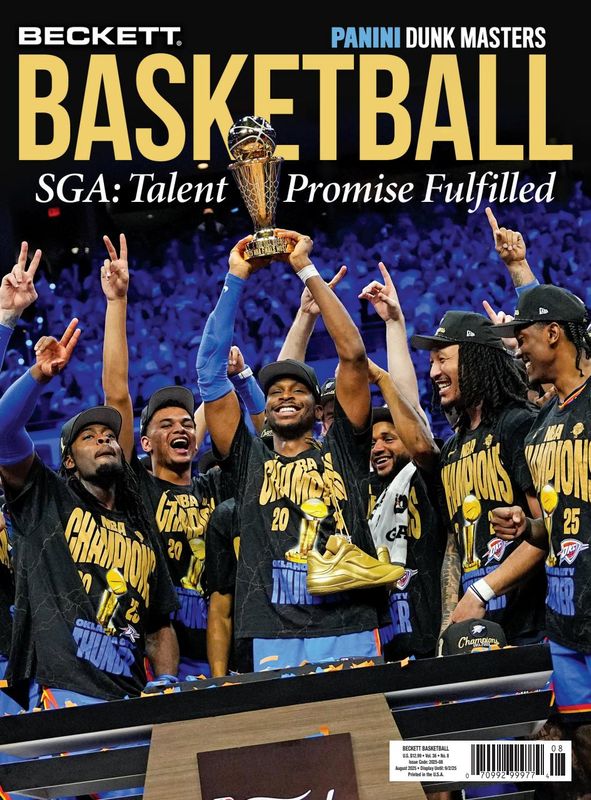 Beckett Basketball Print Monthly Magazine