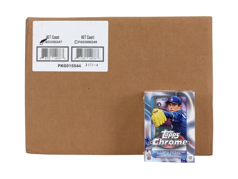 2025 Topps Chrome Baseball Value Blaster 40-Box Case [Topps Direct]