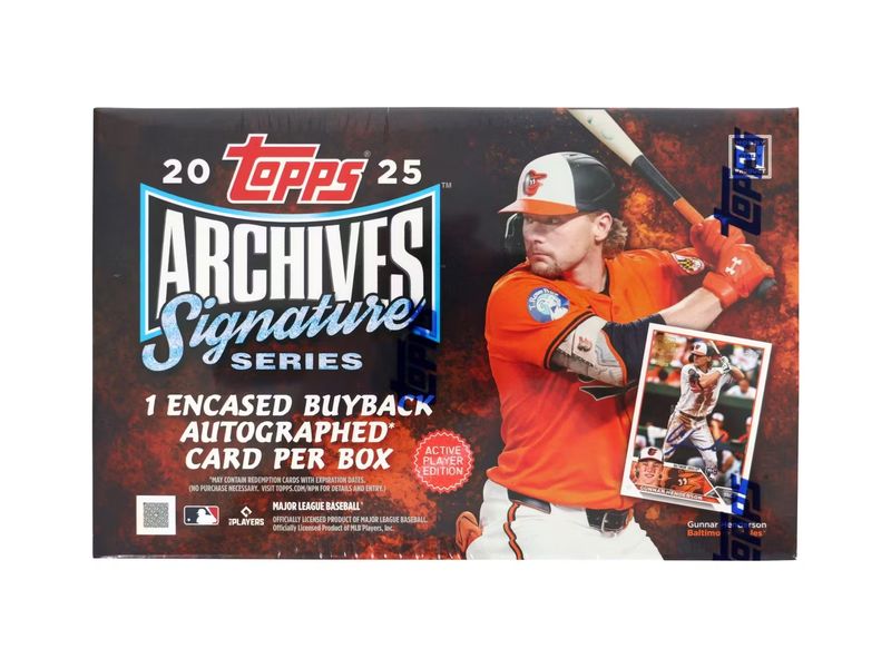 2025 Topps Archives Signature Series Baseball Hobby Box