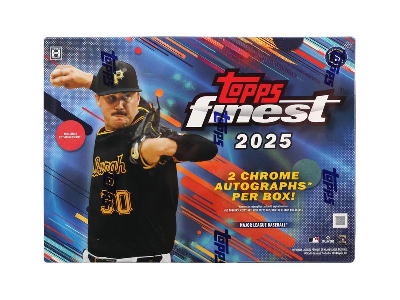 2025 Topps Finest Baseball Hobby Box
