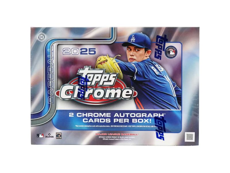 2025 Topps Chrome Baseball Breaker Delight Hobby Box