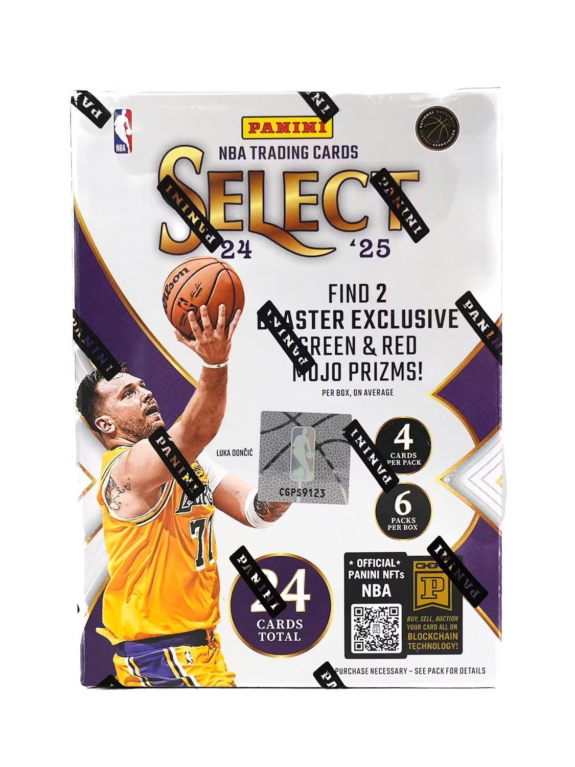 2024-25 Panini Select Basketball Hobby Blaster Box
