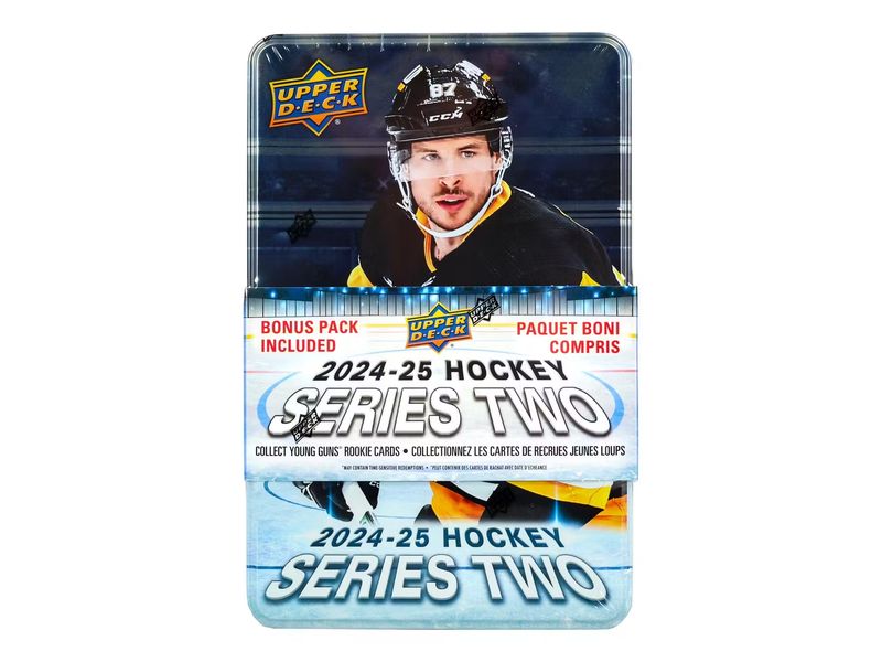 2024-25 Upper Deck Series 2 Hockey Retail Tin