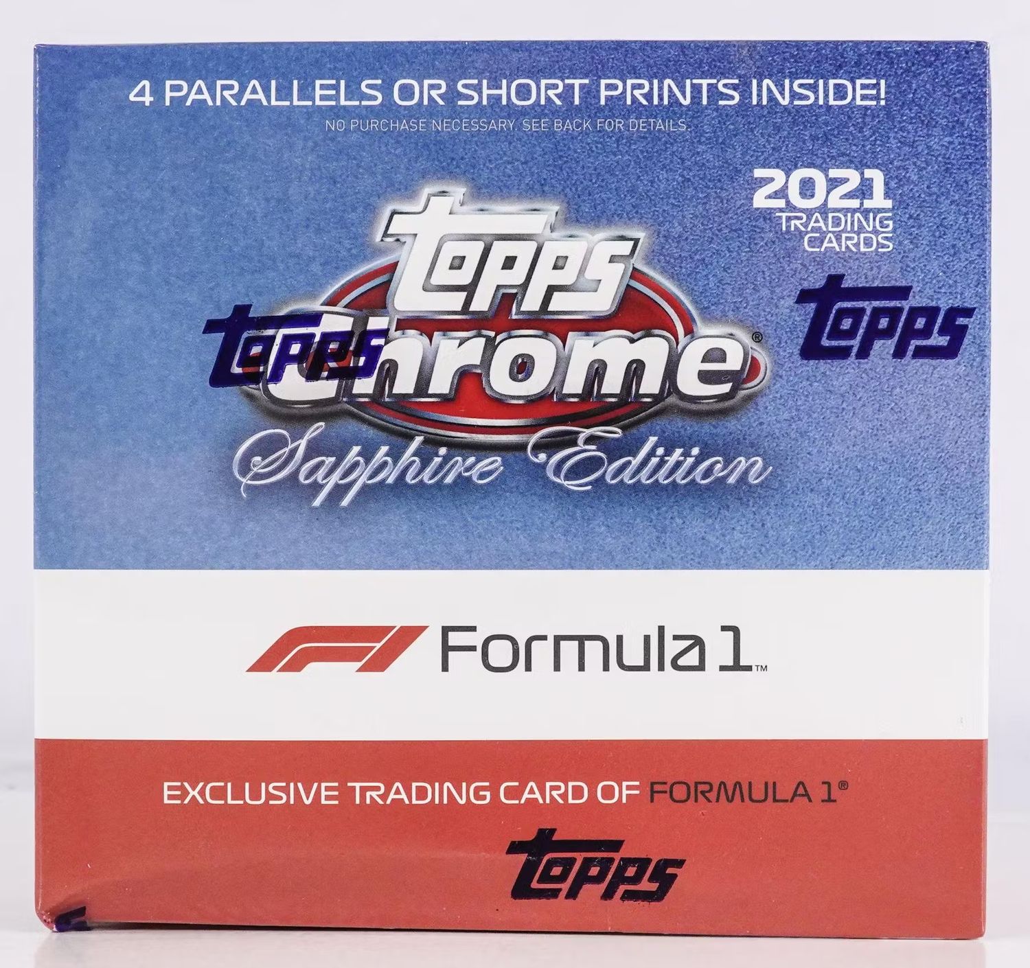 2021 Topps F1 Formula 1 Racing Sapphire Edition Hobby Box