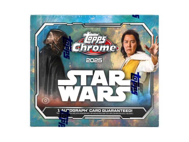 2025 Topps Chrome Star Wars Hobby Box