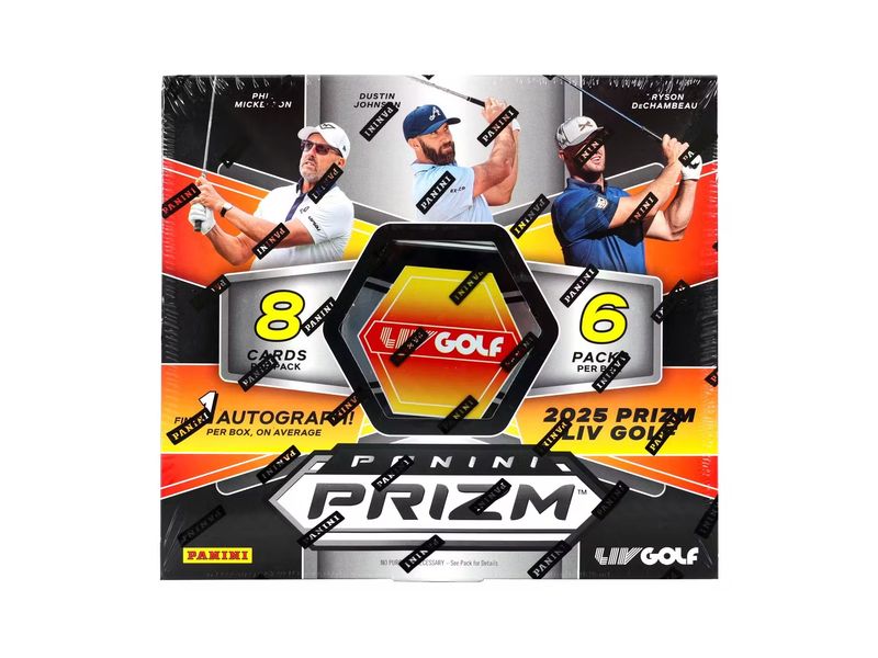 2025 Panini Prizm LIV Golf Hobby Box