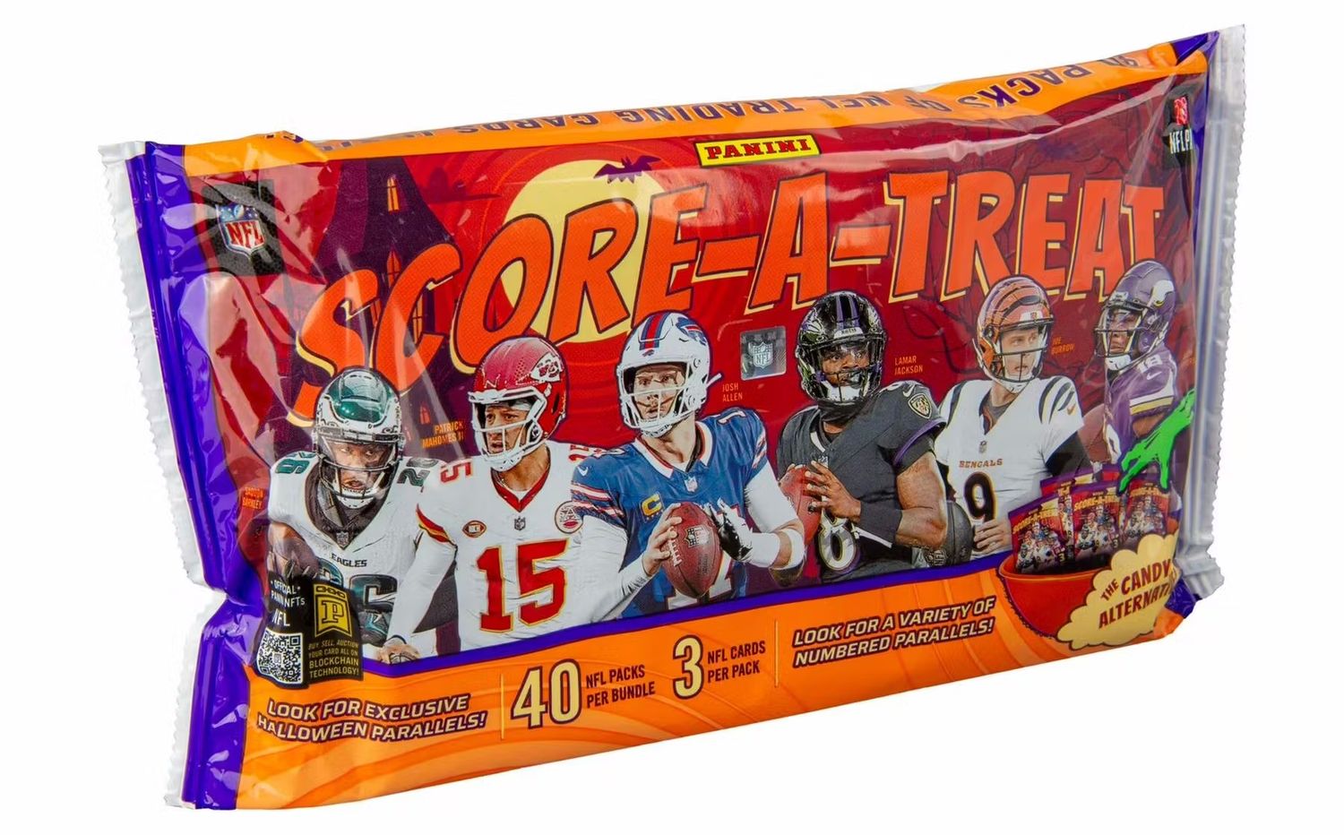 2025 Panini Score-A-Treat Halloween Football Retail Box