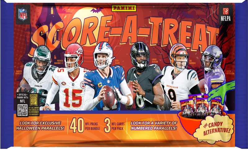 2025 Panini Score-A-Treat Halloween Football Retail Box