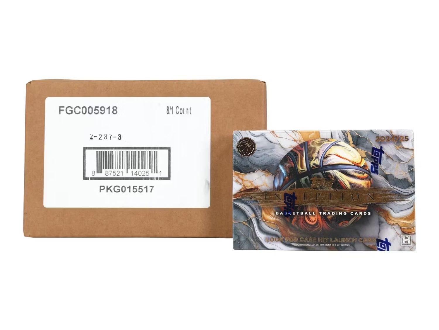 2024-25 Topps Inception Basketball Hobby 8-Box Case [Topps Direct]