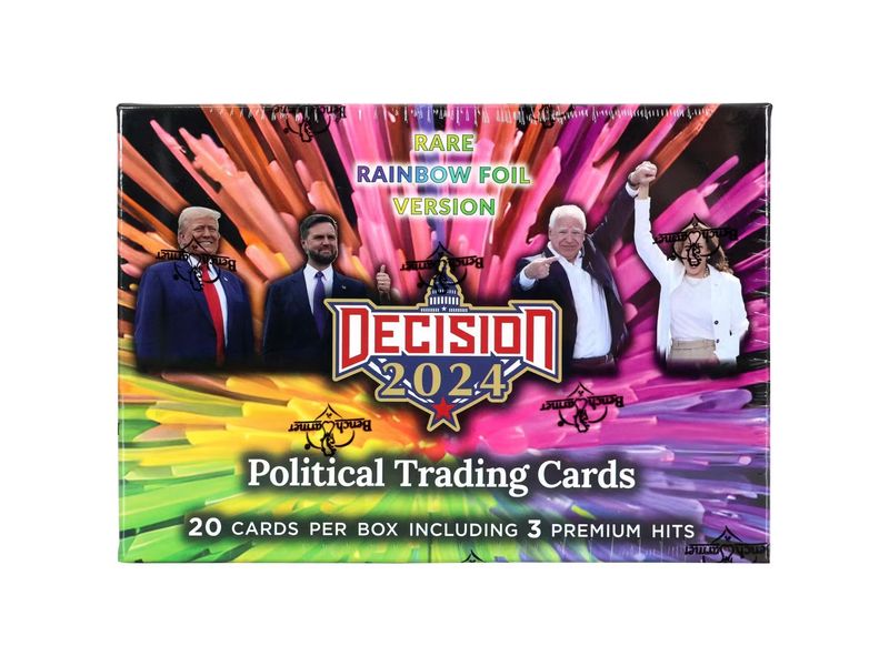 2024 Leaf Decision Rare Rainbow Foil Version Hobby Box