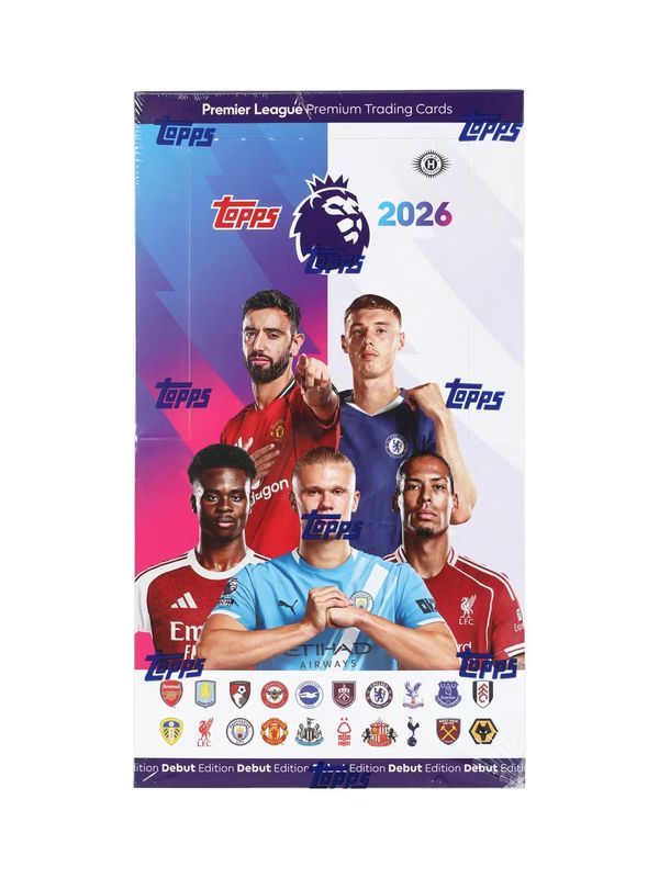 2025-26 Topps Premier League EPL Soccer Hobby Box